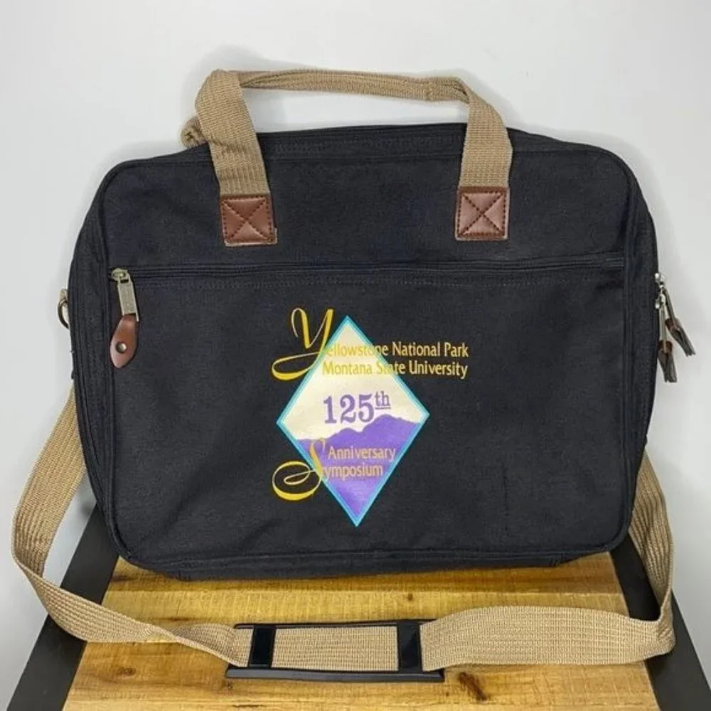 Yellowstone National Park 125th Anniversary Symposium Laptop Bag